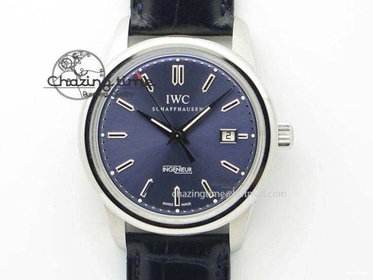 MIROTIME 0120 Practical Calatrava 5524 Pilot Travel Time SS GRF Blue Dial on Black Leather Strap A324 V 7107